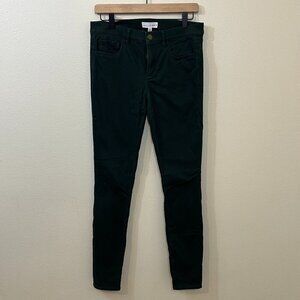 Emerald Green Skinny Jeans - Loft - Size 26 / 4